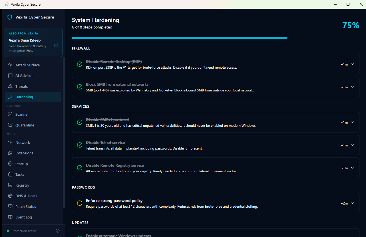 System Hardening
