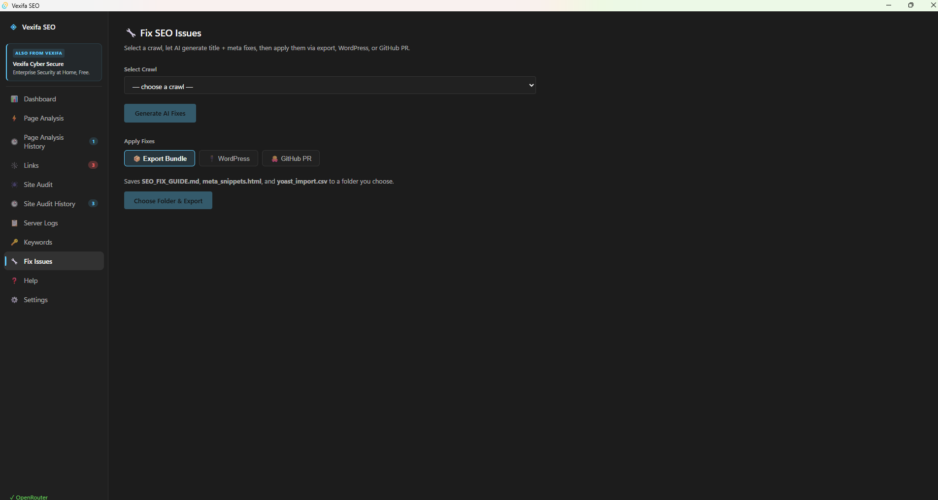 Fix Issues