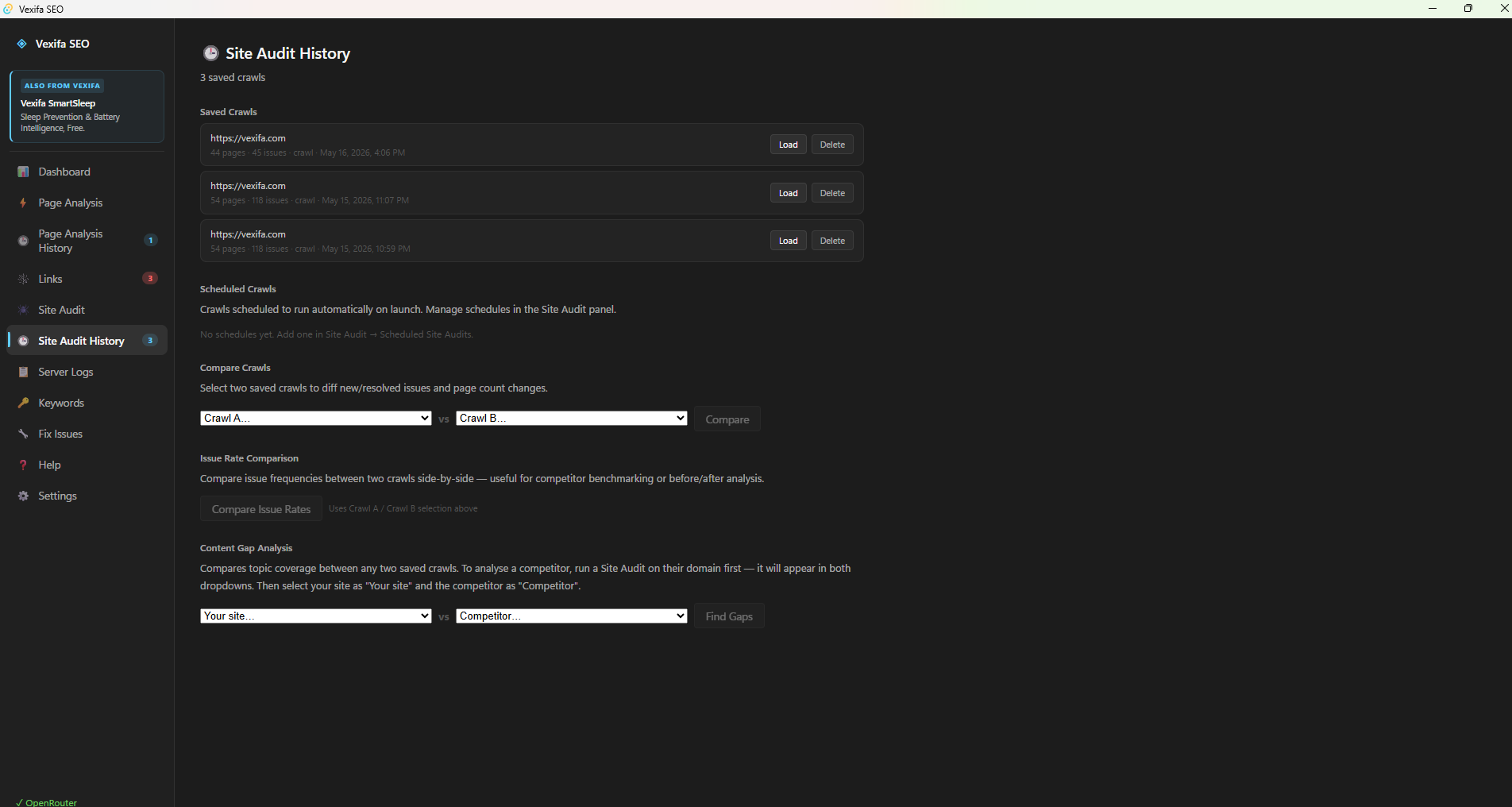 Audit History